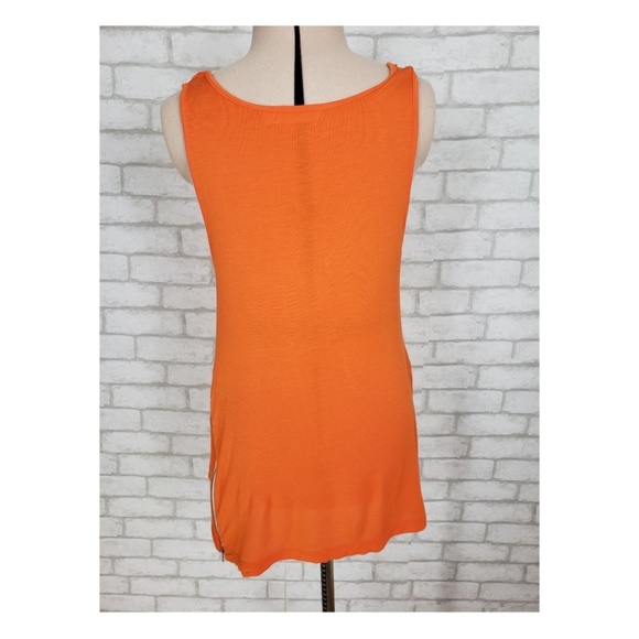 Heart and Hips Orange Tank Tunic Size Small - Picture 6 of 7